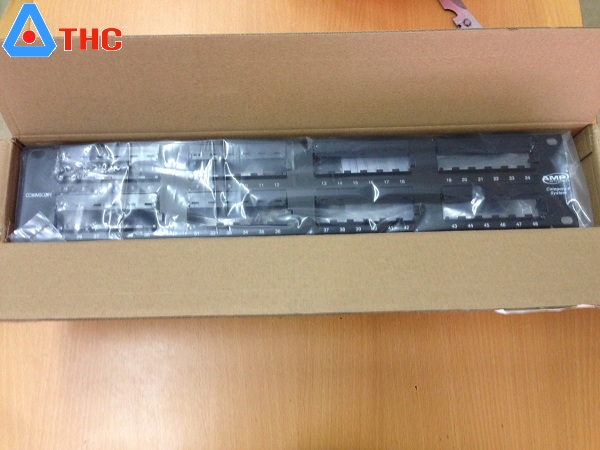 Patch Panel amp commscope cat6 48 cổng chính hãng 